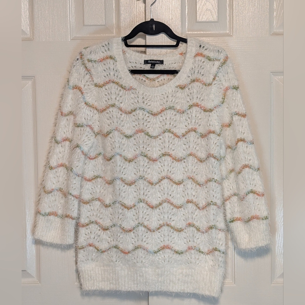 Relativity Eyelash Knit Sweater
